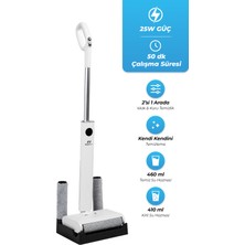 Pirantech M-210 Şarjlı Islak & Kuru Zemin Temizleyici | Elektrikli Mop & Gırgır