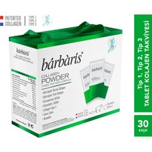 Barbaris Kolajen Powder Three Peptides Complex (Balık-Sığır-Tavuk) Tip 1-2-3 / 30 Şase