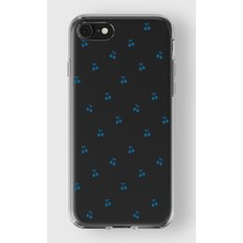 Moonset Iphone 7/8/se Uyumlu Baskılı Yumuşak Silikon Şeffaf Telefon Kılıfı