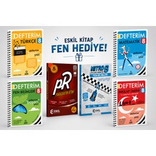 Arı Yayıncılık 8. Sınıf Defter Seti ( Türkçe Mat Fen Inkılap ) + Paragrafın Ritmi+ Hediye