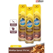Pronto Mobilya Spreyi, Klasik 300ML 3'lü Set