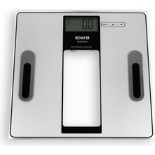 Schafer Body Form Vücut Analiz Tartısı Gri