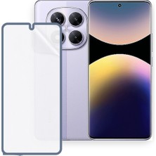 Schitec Redmi Note 14 5g Oversea Version Uyumlu Ön Yüzey Nano Şeffaf Hidrojel Ekran Koruyucu