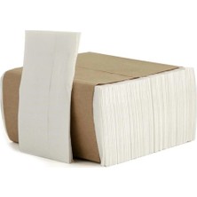 Merip Plastik 1 Koli Z Katlama Dispanser Peçete - Kağıt Havlu- 21X17CM- 1800 Adet- 100ADET X18 Paket