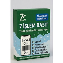 7 Işlem Basit Paket 1 Yıllık Kullanım Hakkı
