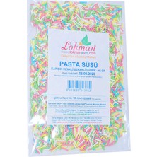 Bezos Pasta Süsü Granül Şekeri Karışık Renk 40 gr Paket