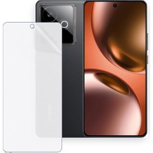Schitec Realme Gt 7t Uyumlu Ön Yüzey Nano Şeffaf Hidrojel Ekran Koruyucu