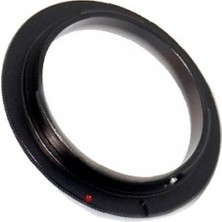 Ayex Sony E Mount ile Uyumlu 72MM Makro Ters Bağlantı Adaptörü Lens Ters Çevirme Halkası