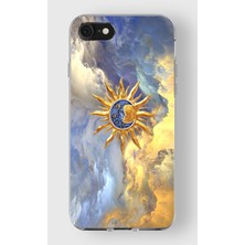 Moonset Iphone 7/8/se Uyumlu Baskılı Yumuşak Silikon Şeffaf Telefon Kılıfı