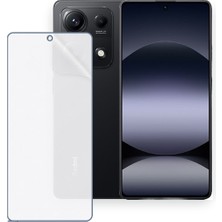 Schitec Redmi Note 14S Uyumlu Ön Yüzey Nano Şeffaf Hidrojel Ekran Koruyucu