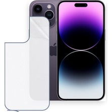 Schitec Apple iPhone 14 Pro Max Uyumlu Arka Yüzey Hidrojel Koruyucu Film