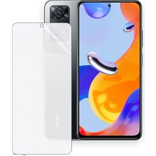Schitec Redmi Note 11 Pro+ Uyumlu Ön Yüzey Nano Şeffaf Hidrojel Ekran Koruyucu