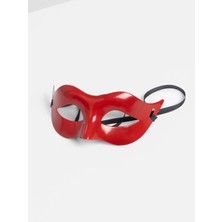 Aesco Kırmızı Renk Masquerade Kostüm Partisi Venedik Balo Maskesi