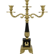 Evdema Gold Dekoratif Şamdan 13*40*53 cm AK.IU0427