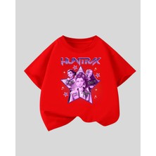 Touz Kpop Demon Hunters Kids Design Unisex Oversize T-Shirt