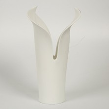 Evdema Beyaz Starliçe Vazo 26*26*29 cm AK.JM00015