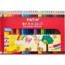 Fatih Kuru Boya Karton Kutu Tam Boy 36 Renk 33245 /