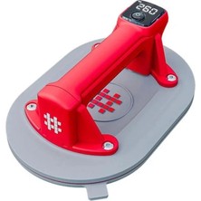 Shijing Tools 6112 Şarjlı Hava Pompalı Dijital Vantuz - Cam Granit Seramik Ayna Taşıma Vantuzu