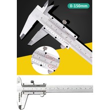 Aesco Kumpas - Çelik Kumpas 0,01 mm - 150MM 6inc
