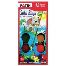 Fatih Sulu Boya Büyük Boy 12 Renk 33 ml