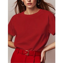 Touz Basic Unisex Oversize T-Shirt