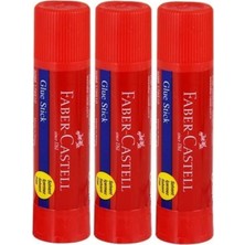 Faber-Castell Stick Yapıştırıcı 10 gr (3lü Set)