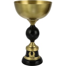 Evdema Gold Dekoratif Ayaklı Kase 23*23*38 cm AK.IU0436