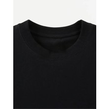 Touz Rock Serisi Black Blood Baskılı Unisex Oversize  T-Shirt