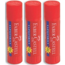 Faber-Castell Stick Yapıştırıcı 20 gr 3 Adet