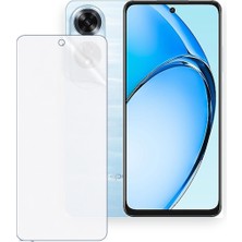 Schitec Oppo A60 5g Uyumlu Ön Yüzey Nano Şeffaf Hidrojel Ekran Koruyucu