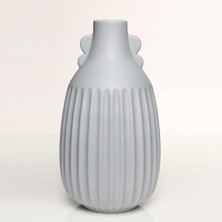 Evdema Antıque Gri Vazo Orta 17*17*33 cm AK.JL0052