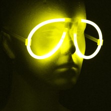 Aesco Neon Glow Fosfor Gözlük – Festival & Parti (12'li Set)