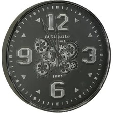Evdema Çarklı Duvar Saati 60*60*8 cm AK.JI0011