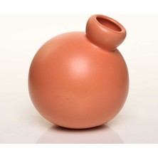 Evdema Suncoral Yuvarlak Kiremit Vazo 13*13*15 cm AK.JL0025