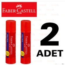 Kırtasiye ve Oyuncak Dünyası Faber Castell 40 Gram Büyük Boy Stick 2 Adet