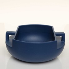 Evdema Handle Kulplu Mavi Kase 25*25*11 cm AK.JL0036