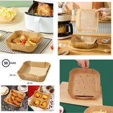 Aesco Airfreyer Fritöz Kağıdı Kare Xl / Xxl 50LI