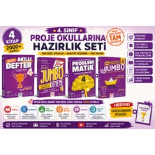 Model 4. Sınıf Proje Okullarına Tam Hazırlık Seti (4 Kitap)