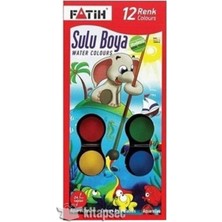 Fatih S-12 Yeni Formül Suluboya 12 Renk
