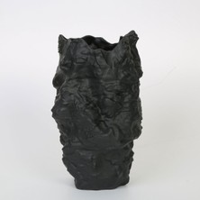 Evdema Antrasit Kaya Vazo 18*18*31 cm AK.JM00002