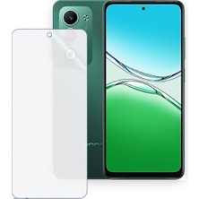 Schitec Oppo A5 Vitality Uyumlu Ön Yüzey Nano Şeffaf Hidrojel Ekran Koruyucu