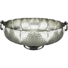 Evdema Metal Gold Masaüstü Çanak Dekor -B 18X41.5 cm AK.IR0098