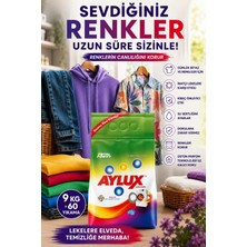 Aylux Toz Deterjanı Beyazlar & Renkliler 9 kg Sık Yıkananlar