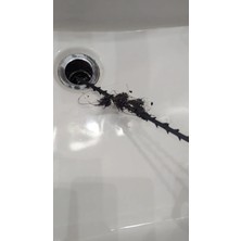 Print Zone Pratik Lavabo Gider Açıcı Çubuk - Banyo ve Küvet Saç Tutucu Tıkanıklık Giderici Aparat 2'li Set