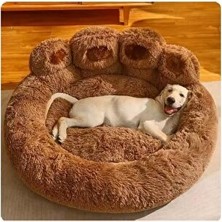 Vaelmont Peluş Yumuşak Kedi ve Köpek Yatağı