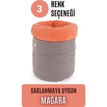 Vaelmont Modern Mağara Yatak - Saklanma ve Dinlenme Alanı, 45X40 cm Kedi ve Köpek Yatağı