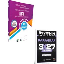 Anla Kazan Yayınları Karekök 10.sınıf Tarih Konu Mps+Evp Akademi 3X27 Paragraf Deneme