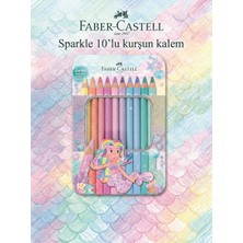 Danacı Kırtasiye Faber-Castell Sparkle Jumbo Boya Kalemi, Pastel Renkler, 10'lu