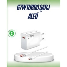 Herşey Trend 67 Watt Çift Turbo Şarj Adaptörü  Reno 4 5 6 Uyumlu