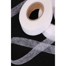 Çift Taraflı Yapışkan Tela- Amerikan Tela - Etek Paça Telası 1,5cm 50M 1 Adet (Kağıtsız) Te
